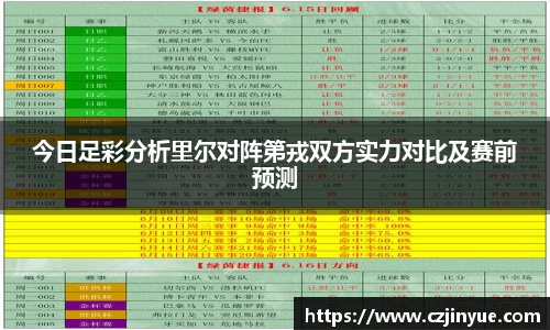 今日足彩分析里尔对阵第戎双方实力对比及赛前预测